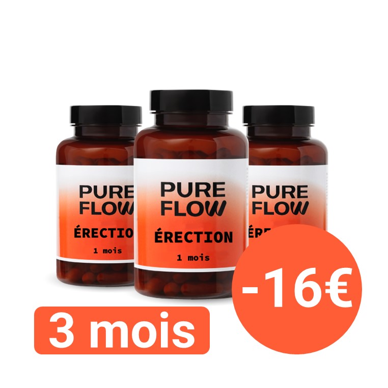 Cure ÉRECTION courte (3 mois)