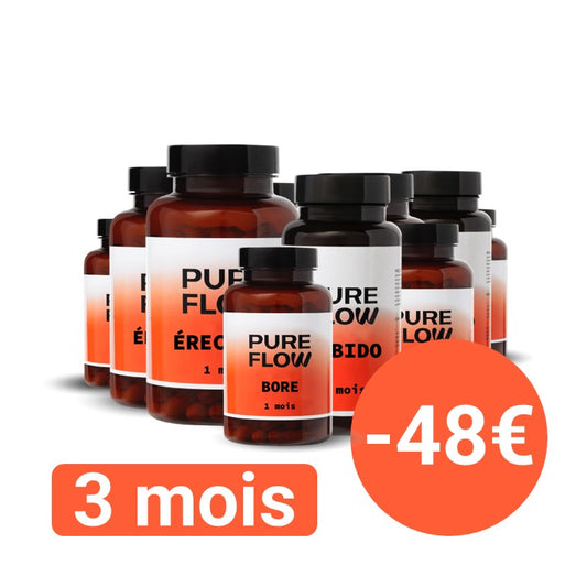 Cure LIBIDO+BORE+ERECTION courte (3 mois)