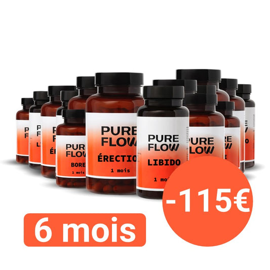 Cure LIBIDO+BORE+ERECTION longue (6 mois)