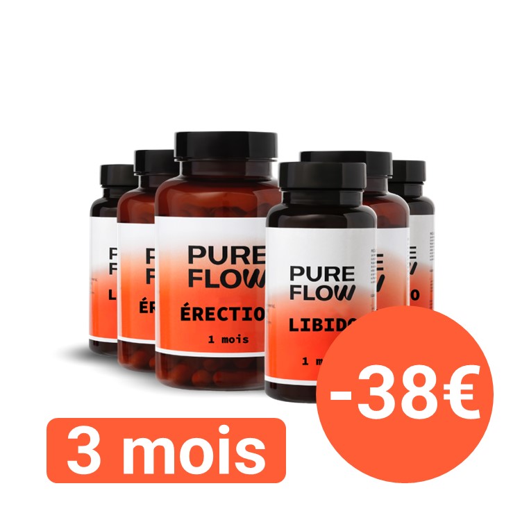 Cure LIBIDO+ERECTION courte (3 mois)