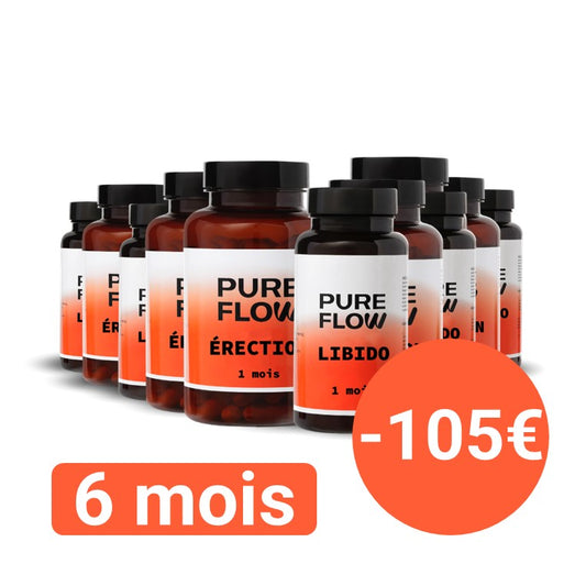Cure LIBIDO+ERECTION longue (6 mois)